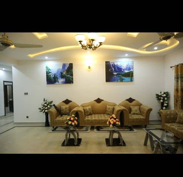 fully furnished upper portion for rent in bahria Town rawalpindi 3