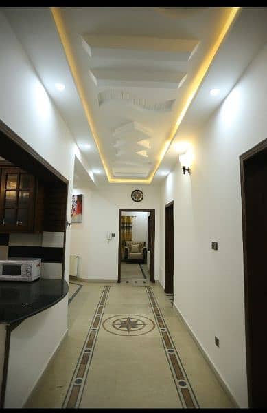 fully furnished upper portion for rent in bahria Town rawalpindi 8