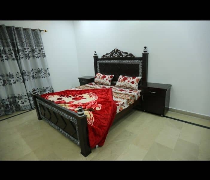 fully furnished upper portion for rent in bahria Town rawalpindi 11
