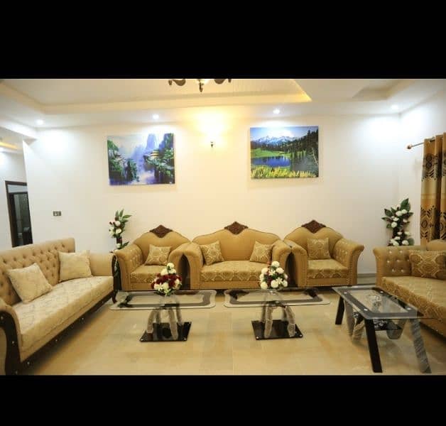 fully furnished upper portion for rent in bahria Town rawalpindi 13