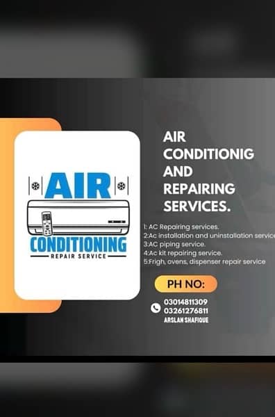 AIR CONDITIONING AND REPAIRING SERVICES 1