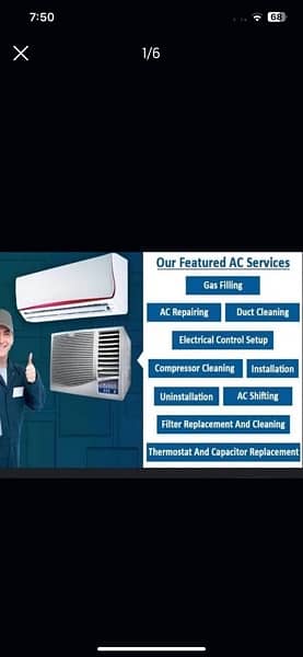 AIR CONDITIONING AND REPAIRING SERVICES 6