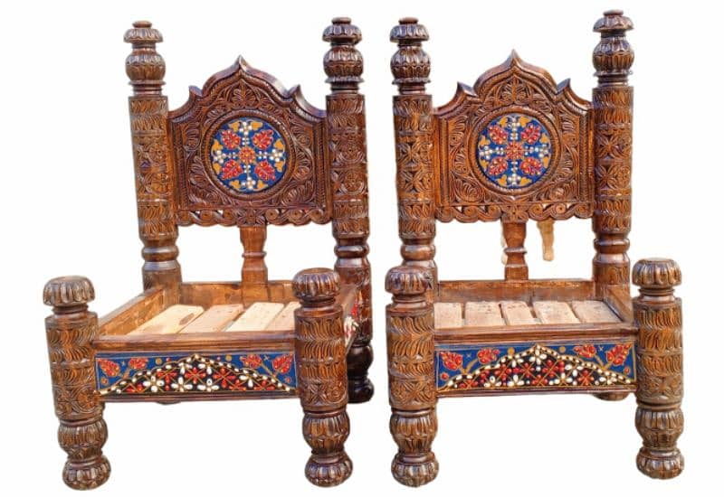 wooden/chairs/swati chairs/hande carving . . 0
