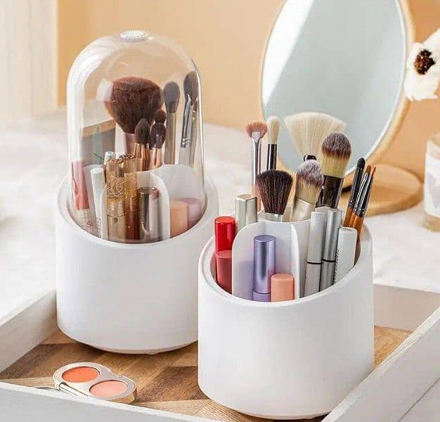 rotating makeup organizer 0