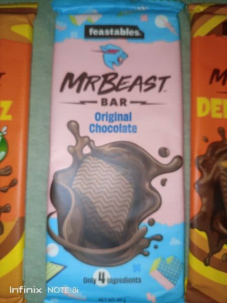 original Mr beast chocolate bar 2500 each 2