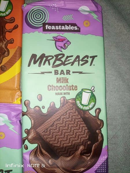 original Mr beast chocolate bar 2500 each 3