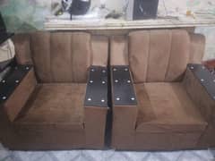 almost new 5 seater sofa set