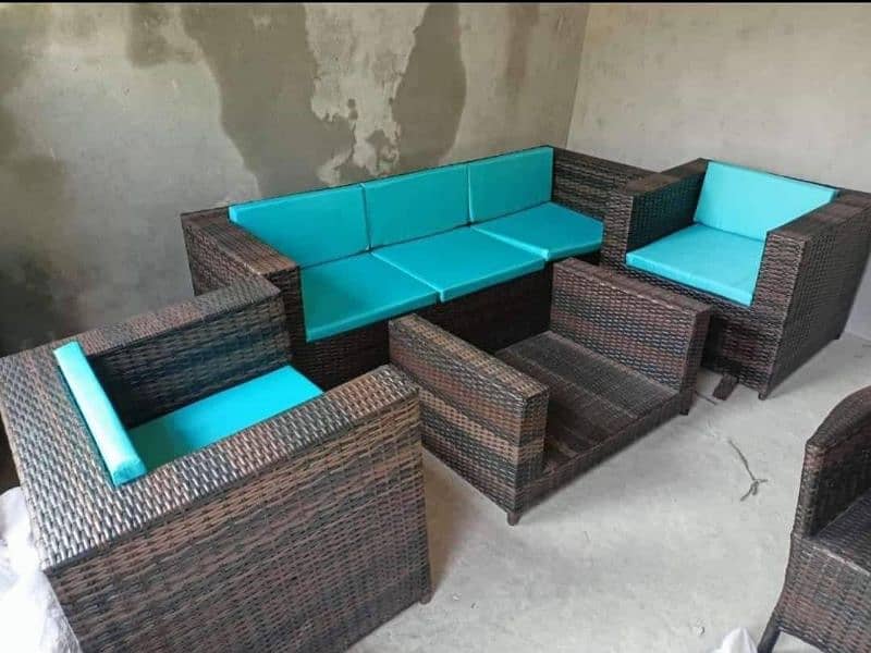 outdoor garden furniture Rattan Furniture uPVC chair park benches 19
