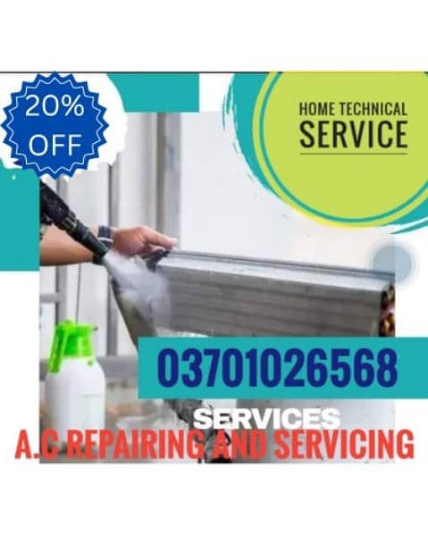ac / fridge /  ac installation repair services in karachi 1