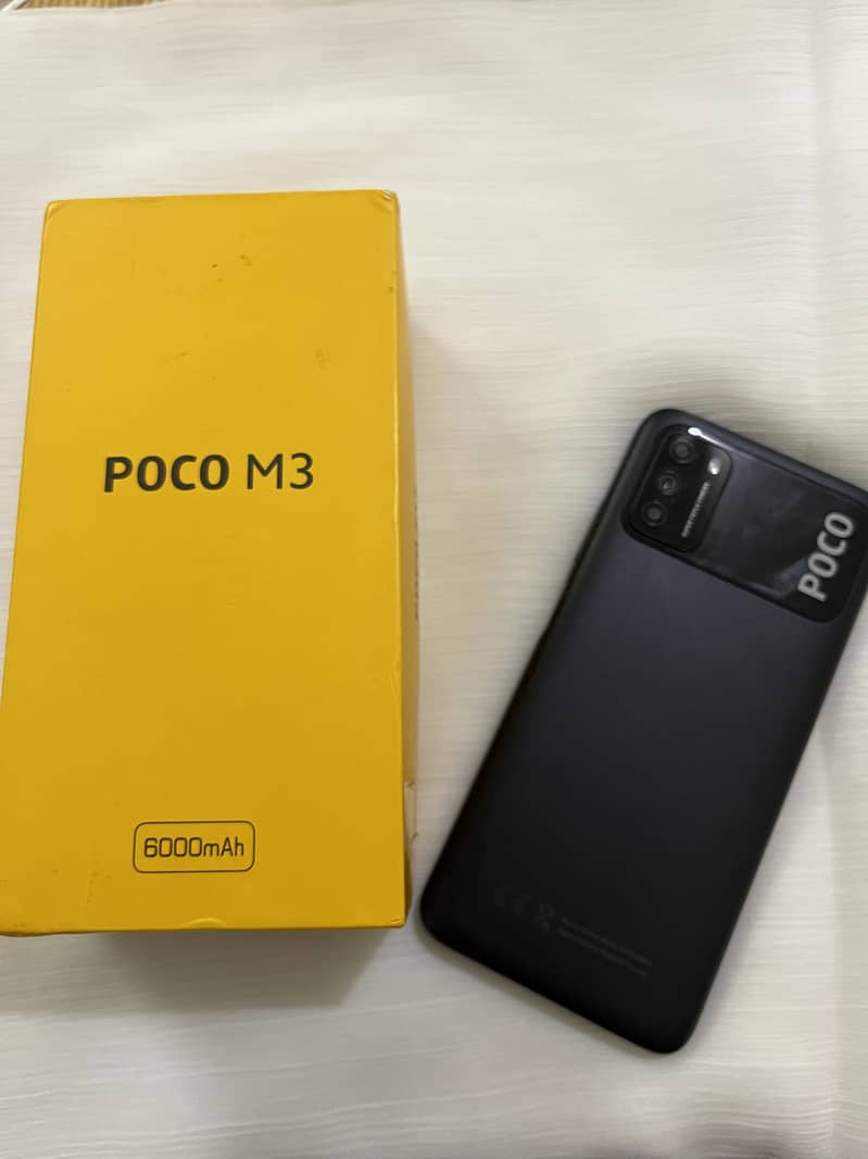 POCO M3 4GB+1gb/64GB with box 0
