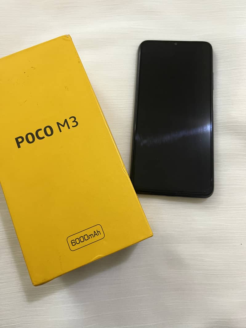 POCO M3 4GB+1gb/64GB with box 4