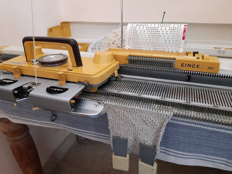 knitting machine singer memo matic 360/260K 9