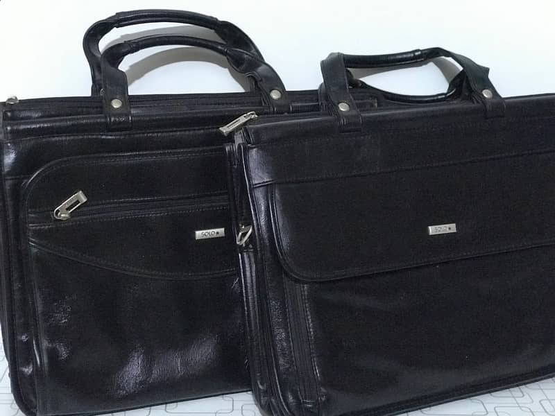 Leather Laptop Bag Solo Brand / Office Bag / Documents bag 0