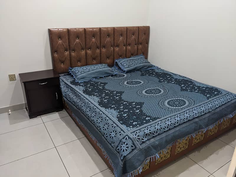 Single bed furnished flat available for rent Citi Housing Gujranwala 0