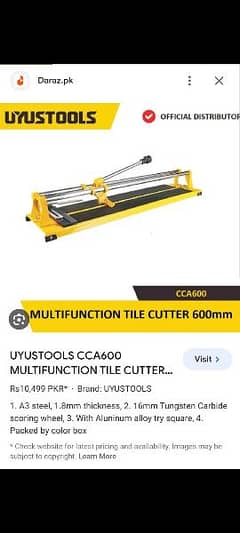 2 fit tile cutter for sale 0