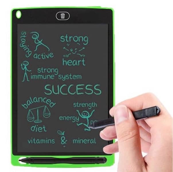 writing tablet 8.5” for children/LCD screen/no paper no chalk 7
