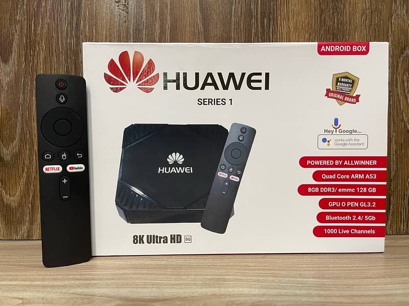 Android Tv Box ( Huawei S1 ) FREE 5000+ Tv Channels ,FREE Delivery 0