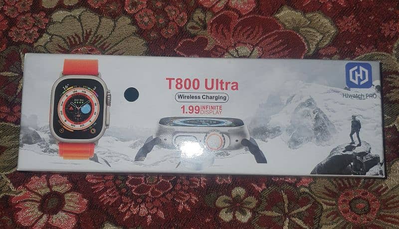 T800 ultra wireless charging  smart watch 3