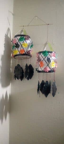 Craft paper wall hanging decoration pieces 0