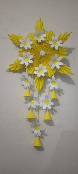 Craft paper wall hanging decoration pieces 1