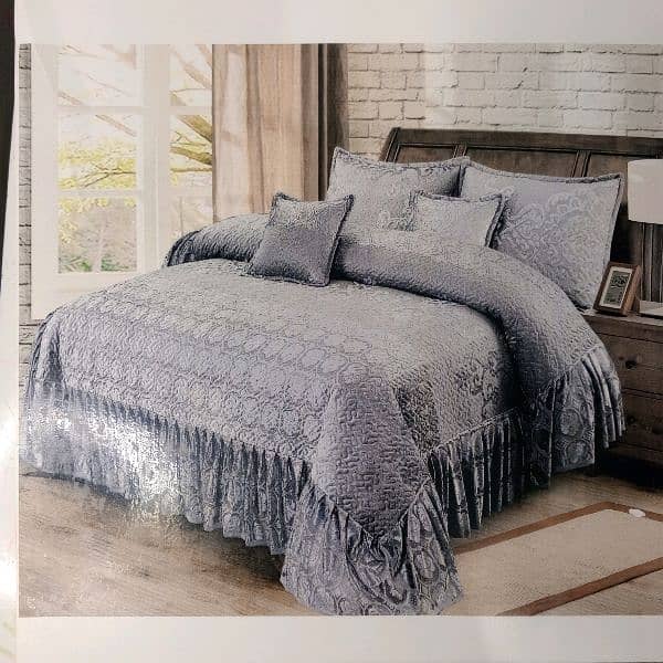 Luxury Bed sheets Amboss Blue, Chocolate ,  Grey , Golden , yellow 1
