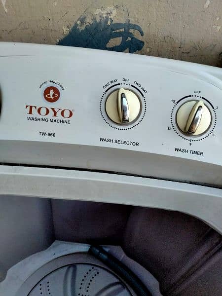 toyo washing machine 2