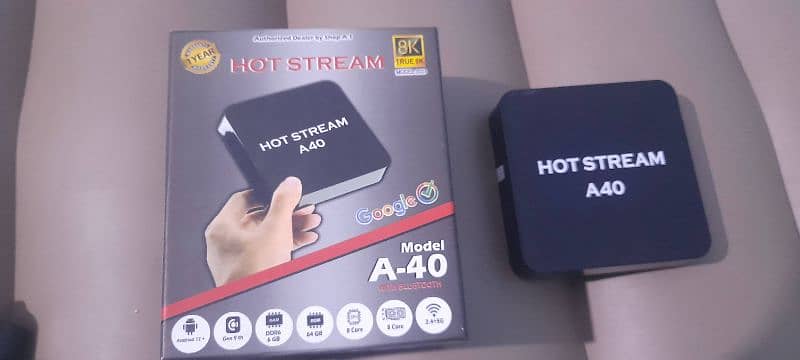 Google Hot Stream A40 Android Box 6GB 64GB Condition Like New 0