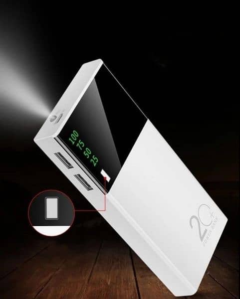 portable 10000mah power bank|with digital display| 2