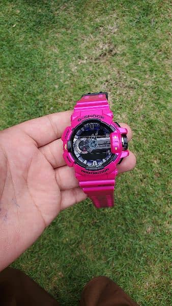 G-Shock GBA400-4C Bluetooth Smartwatch Music Shiny Men's Watch GBA400 4