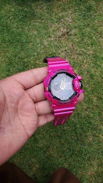 G-Shock GBA400-4C Bluetooth Smartwatch Music Shiny Men's Watch GBA400 5