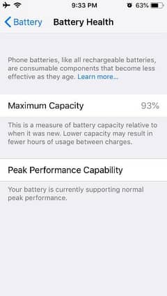 non pta 64gb i phone 6 condition 10/10 all ok battery health 93%