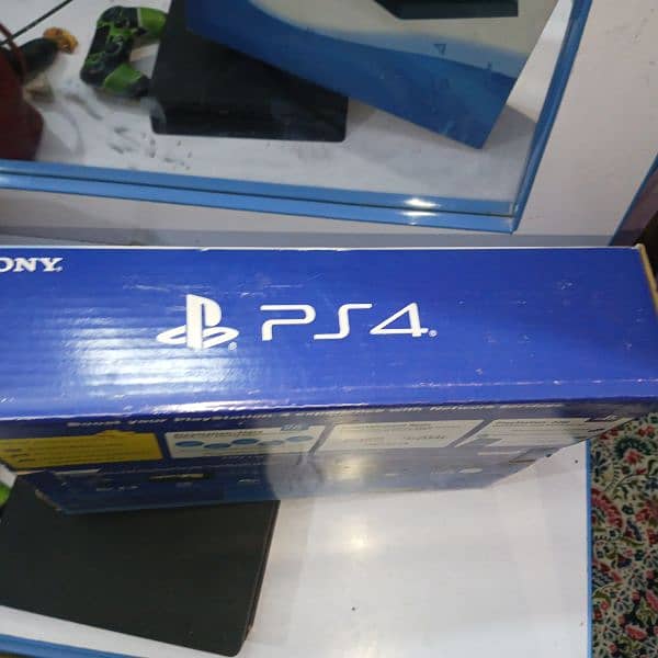 PS4 Slim 1TB Jailbreak With Box With Games Seal To Seal Genuine 14