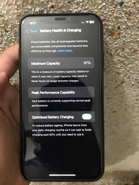 apple iPhone XR black color 64 gb 87 battery with 2 months sim time jv 5