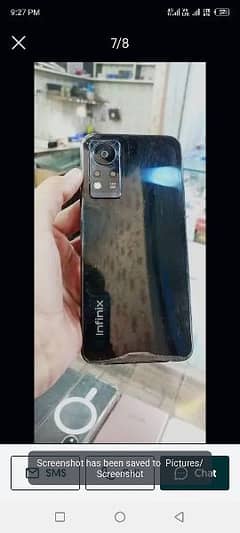 infinix note 12 6+128 with box and charger