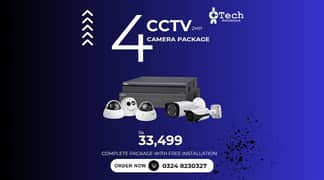 Cctv Cameras Complete Package with Installation