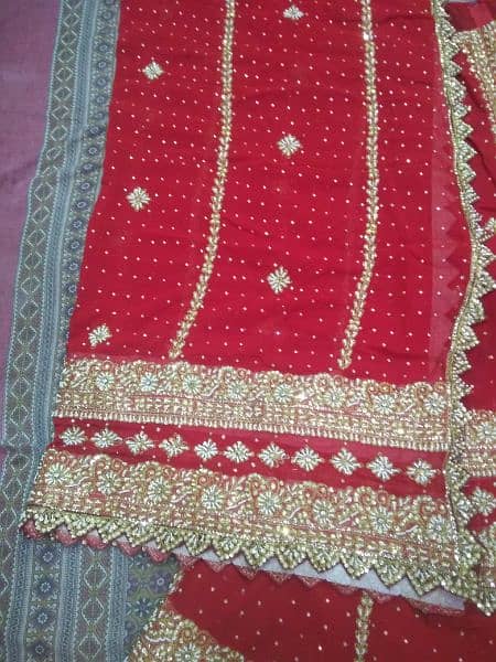 Bridal Shararah only 1 time used 1