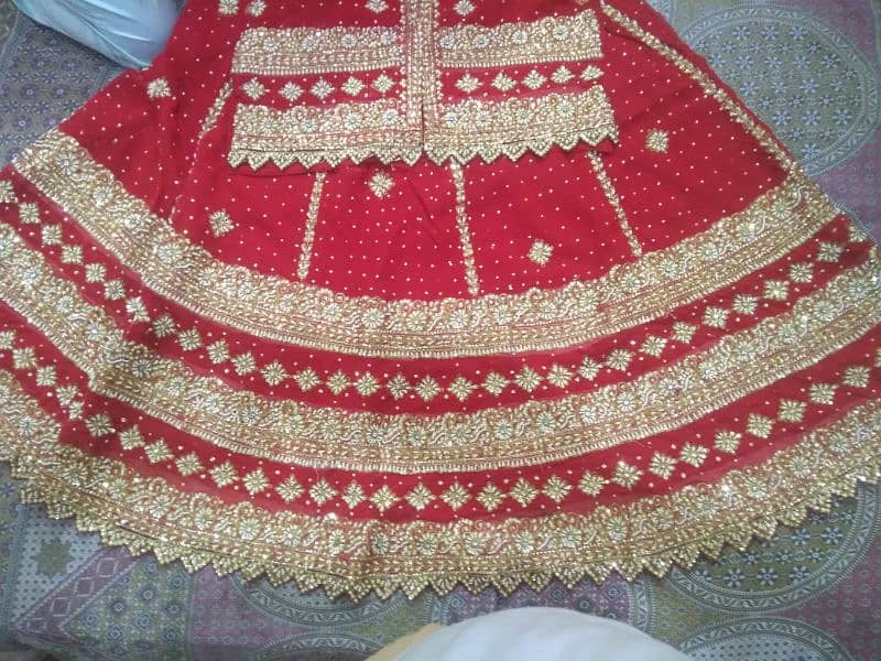 Bridal Shararah only 1 time used 7