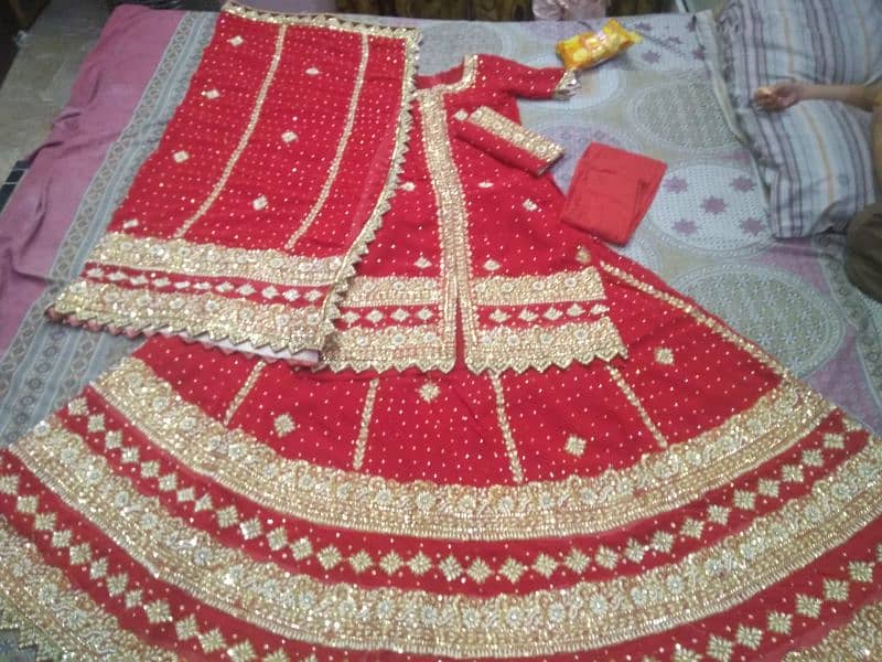 Bridal Shararah only 1 time used 9