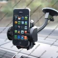 Universal  Mobile stand Holder with suction cup- Black 0