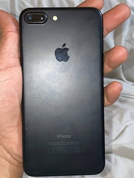 Iphone 7 Plus 32GB non PTA waterpack 4 month Sim working 1
