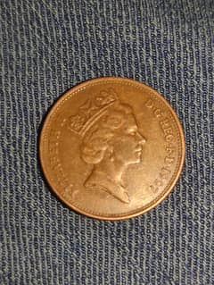 two pence coin 1997
