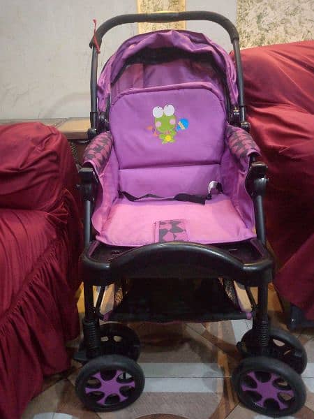 Baby Purple  Pram 4