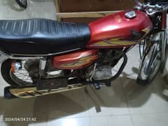 cg 125 2016 model for sale contract number 03369926977