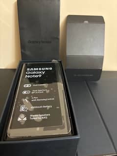 samsung note 9 offical approve dual sim 6gb 128gb with box