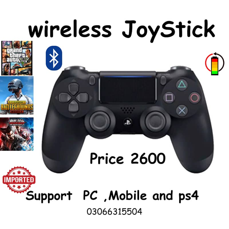 Wireless Controller For PC ,Ps4 and Mobile 0