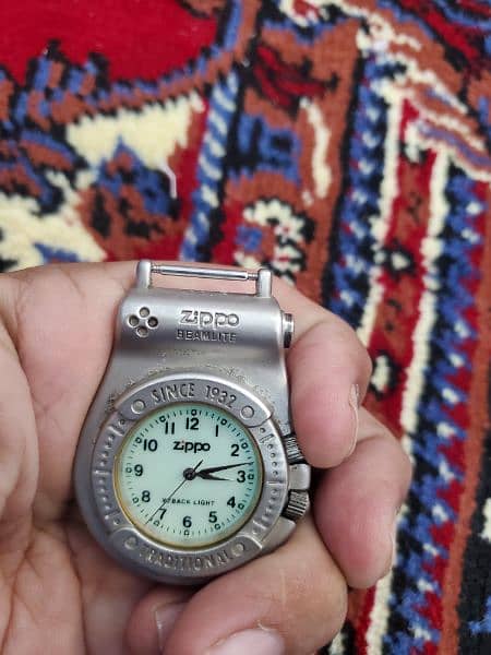 zippo vintage pocket watch 1