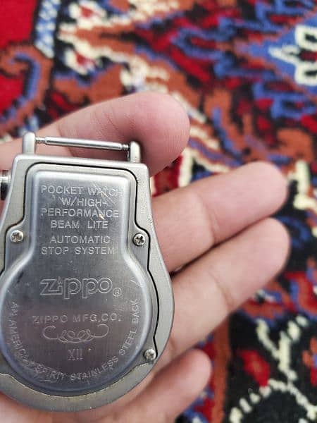 zippo vintage pocket watch 2