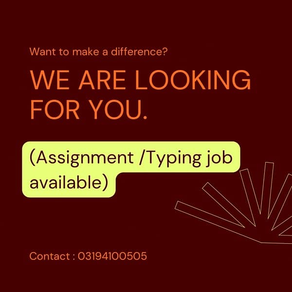 ASSIGNMENT WORK AVAILABLE. DONT WASTE YOUR TIME AND EARN MONEY 0
