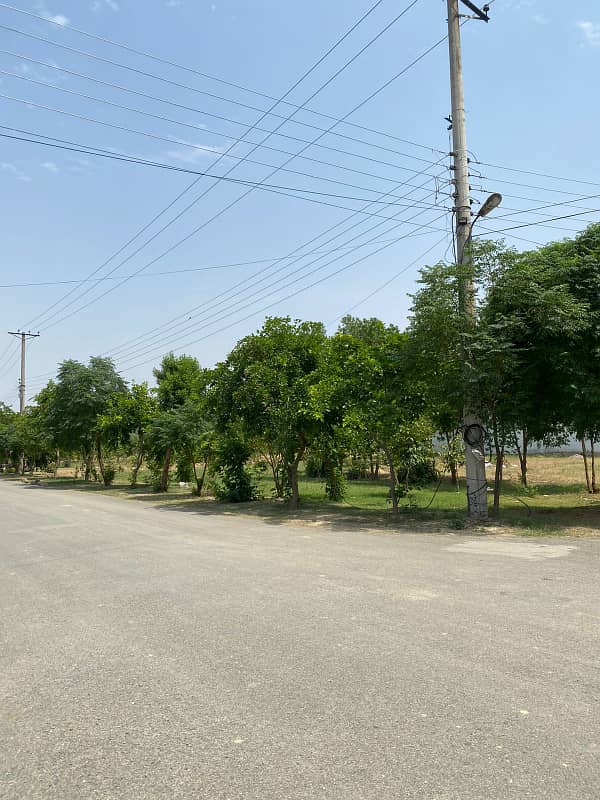 1 Kanal Facing ParkPlot For Sale In NESPAK PH 3 Sector "A" Deffence Road Lahore 2