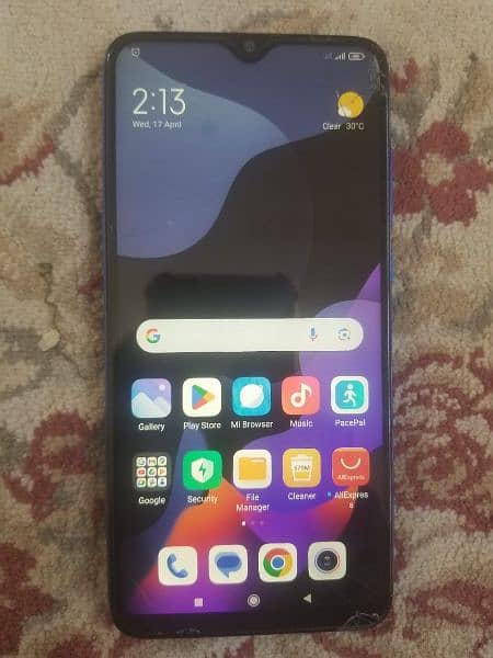 mi 9 lite 6-128 dual pta approve front cam and finger not working 1